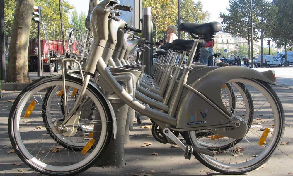 파리 공유 자전거 Velib